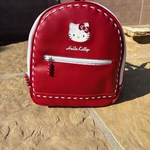 Hello Kitty Red and White Mini Kids Backpack